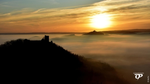Burg Gleichen Wachsenburg - Sonnenaufgang